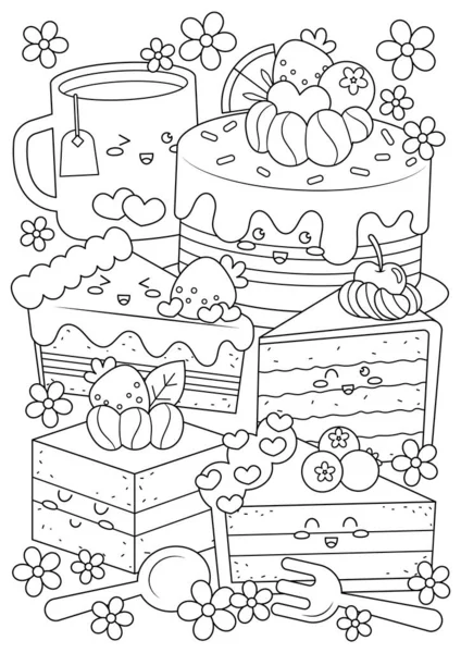 Teen Coloring Book For Girls - Sweets And Treats - Delicious Doodle  Desserts: Stress Relief Coloring Books For Teenager Girls; Arts And Crafts  Activities For Teens, Tweens or Older Children. Zendoodle Coloring