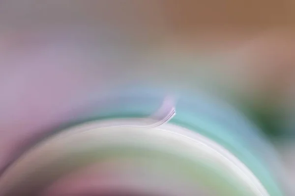 Üzerinde Çizgili Desen Deseni Olan Washi Bandı Rolünün Renkli Bir — Stok fotoğraf