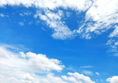 bulutlu mavi gökyüzü arkaplanı