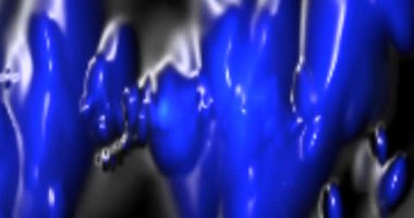 Çok farklı renk ve hareketlere sahip çizgi ve dairelerin soyut animasyonu