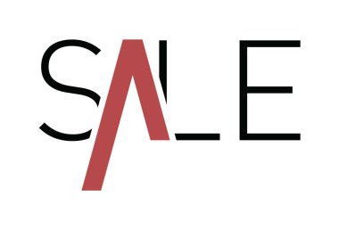 Renkli arkaplanı olan kelime satışı