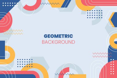 Asgari modayı taşıyan vektör soyut geometrik kapak arkaplanı