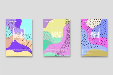 soyut moda dokusu yaratıcı arka plan şablonları duvar sanatı, broşür, flayer, kart, poster, davetiye için minimalist estetik