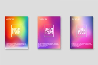 Vektör çizimi. Renkli gradyanların dizaynı. Hippi grafikleri, şık bir sıvı. Tasarım kartvizitleri, davetiyeler, hediye kartları, el ilanları ve broşürler. çerçeve belirleme vektörü