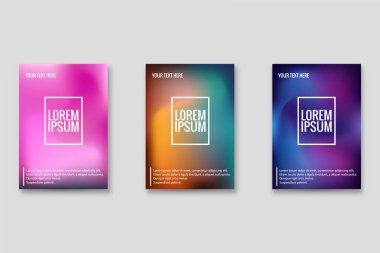 Vektör çizimi. Renkli gradyanların dizaynı. Hippi grafikleri, şık bir sıvı. Tasarım kartvizitleri, davetiyeler, hediye kartları, el ilanları ve broşürler. çerçeve belirleme vektörü