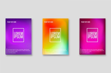 Vektör çizimi. Renkli gradyanların dizaynı. Hippi grafikleri, şık bir sıvı. Tasarım kartvizitleri, davetiyeler, hediye kartları, el ilanları ve broşürler. çerçeve belirleme vektörü