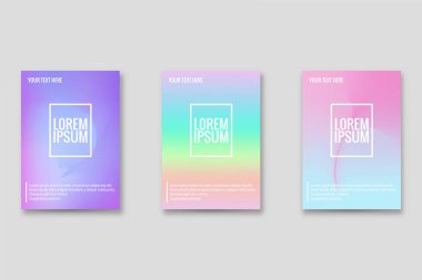 Vektör çizimi. Renkli gradyanların dizaynı. Hippi grafikleri, şık bir sıvı. Tasarım kartvizitleri, davetiyeler, hediye kartları, el ilanları ve broşürler. çerçeve belirleme vektörü