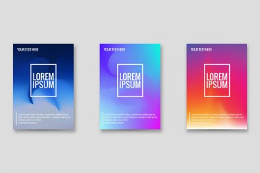 Vektör çizimi. Renkli gradyanların dizaynı. Hippi grafikleri, şık bir sıvı. Tasarım kartvizitleri, davetiyeler, hediye kartları, el ilanları ve broşürler. çerçeve belirleme vektörü