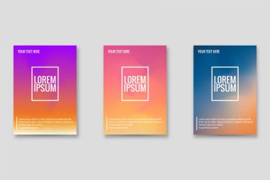 Vektör çizimi. Renkli gradyanların dizaynı. Hippi grafikleri, şık bir sıvı. Tasarım kartvizitleri, davetiyeler, hediye kartları, el ilanları ve broşürler. çerçeve belirleme vektörü