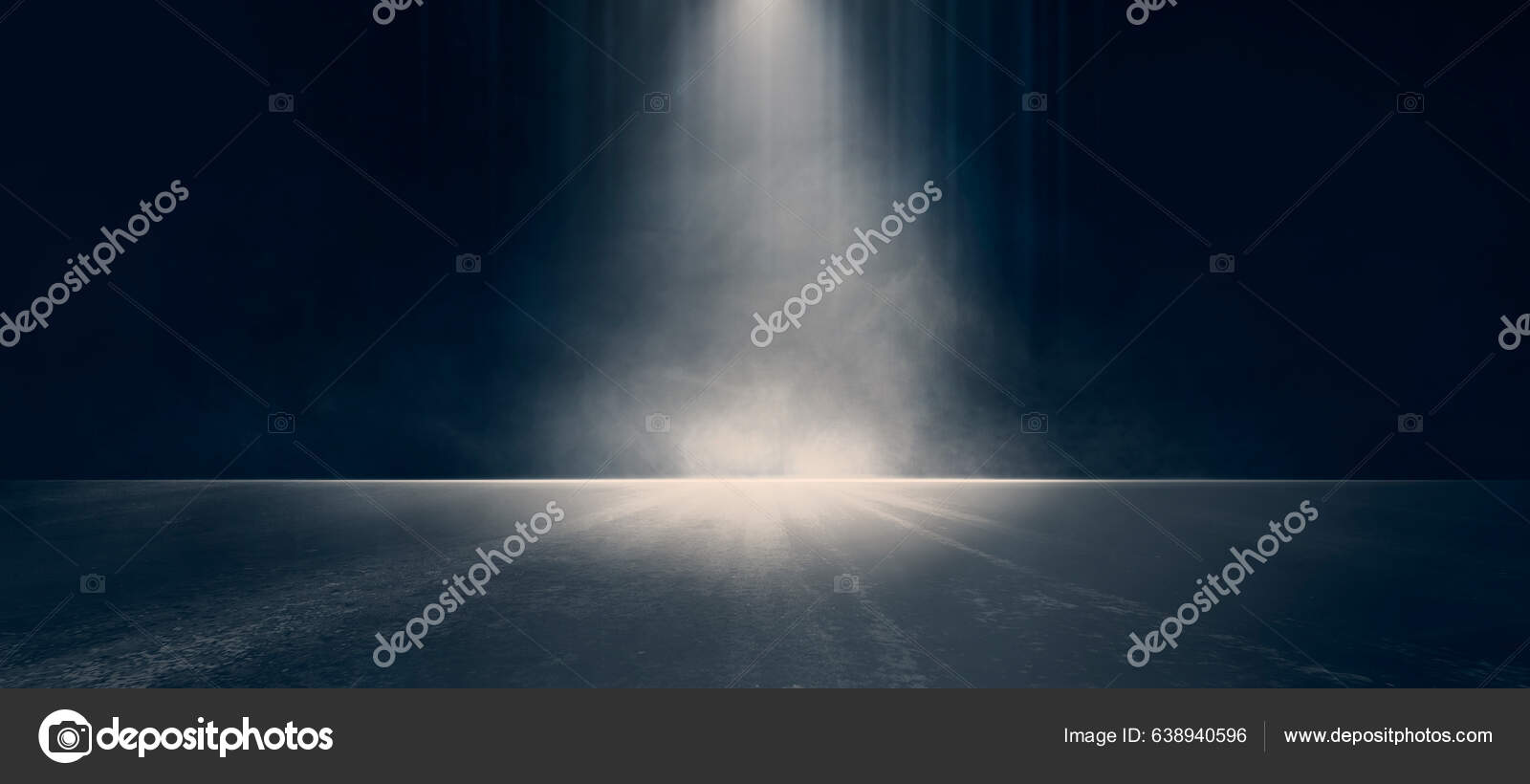 Dark Stage Shows Dark Blue Background Empty Dark Scene Neon — Stock Photo ©  madinaamrin.kz #638940596, image size:1600x820