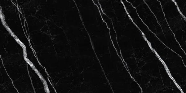 Текстура Черного Мрамора Цифровая Плитка Стоковое Фото