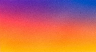 Sıcak gün batımı gradyan arka planı, turuncu pembe geçiş, soyut doku efekti, afiş başlığı poster tasarımı, kopyalama alanı.