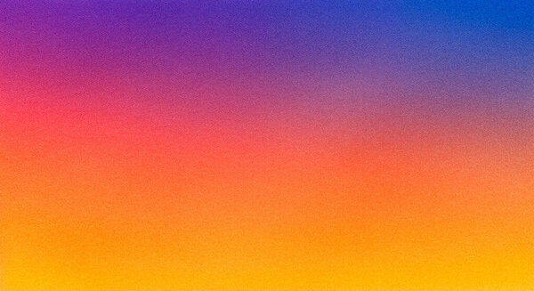 Warm sunset gradient background, orange pink purple transition, abstract texture effect, banner header poster design, copy space.