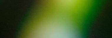 Vibrant green gradient with dark edges and noise texture for web poster background. clipart