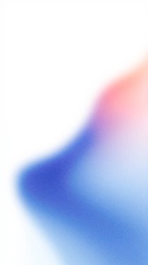 Yumuşak suluboya illüstrasyonunda mavi ve kırmızı renklerin karışımı gösterilir. Yumuşak kıvrımlar ve rahatlamaya davetiye çıkaran rüya gibi bir kalite ile sakin bir atmosfer yaratır.