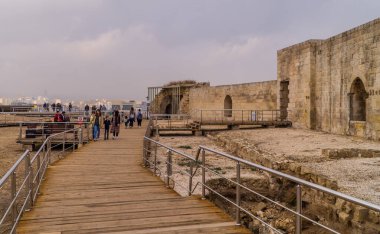 Gaziantep, Türkiye - 20 Kasım 2022 - Gaziantep şehir merkezinin hava manzarası