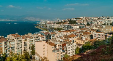Asansör Asansörü 'nden İzmir' in panoramik hava görüntüsü 