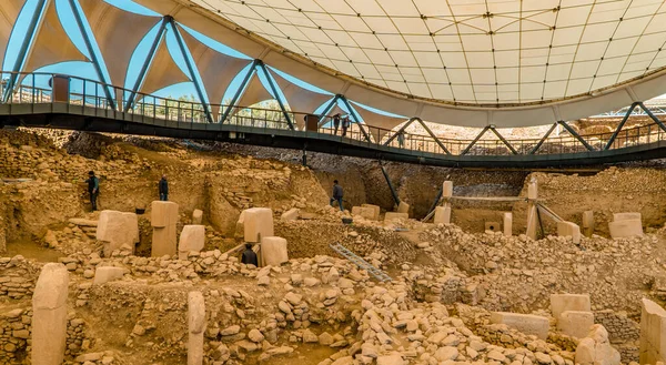 stock image Gobeklitepe, Turkey - November 23, 2022 - Gobeklitepe - the oldest temple complex in the world