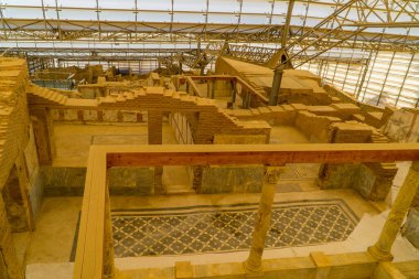 Selcuk, Türkiye - 5 Kasım 2022 - Efes Arkeoloji Parkı, Türkiye