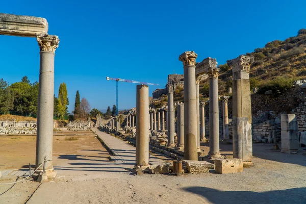 Selcuk Turquía Noviembre 2022 Parque Arqueológico Éfeso Turquía Imágenes De Stock Sin Royalties Gratis