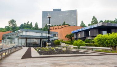 Seul, Kore - 27 Ağustos 2024 - Samsung Sanat Müzesi Hannam-dong, Yongsan Bölgesi