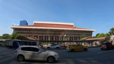 Taipei, Tayvan - 2 Eylül 2024 - Taipei Ana İstasyonu 'nun gizli sokak manzarası