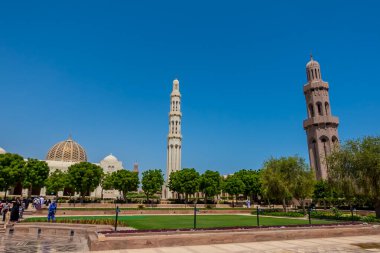 Muscat, Umman - 3 Mayıs 2024 - Sultan Qaboos Grtand Camii