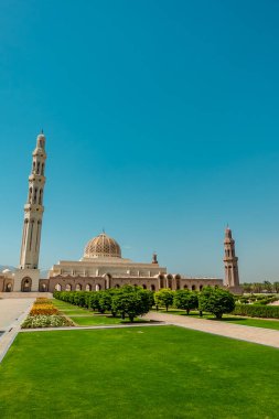 Muscat, Umman - 3 Mayıs 2024 - Sultan Qaboos Grtand Camii