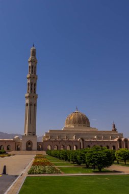 Muscat, Umman - 3 Mayıs 2024 - Sultan Qaboos Grtand Camii