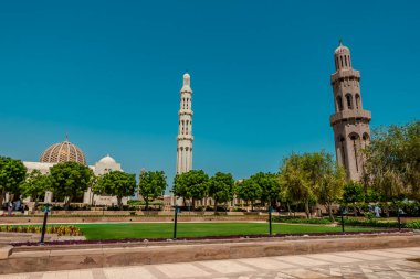 Muscat, Umman - 3 Mayıs 2024 - Sultan Qaboos Grtand Camii