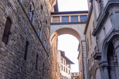 İtalya, Floransa 'daki Piazza della Signoria' daki binalar