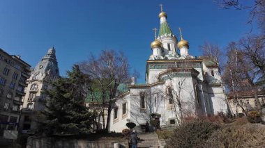 Sofya, Bulgaristan - 2 Şubat 2025 - Mucize Yaratan Aziz Niklas Kilisesi