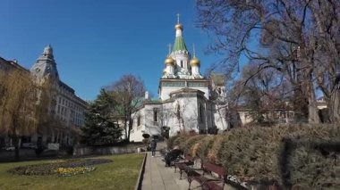 Sofya, Bulgaristan - 2 Şubat 2025 - Mucize Yaratan Aziz Niklas Kilisesi