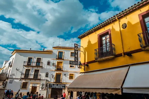 Cordoba, İspanya - 10 Mayıs 2025 - Cordoba 'nın tarihi merkezi