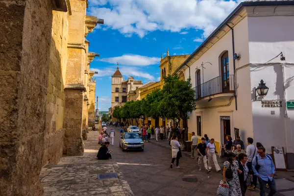 Cordoba, İspanya - 10 Mayıs 2025 - Cordoba 'nın tarihi merkezi