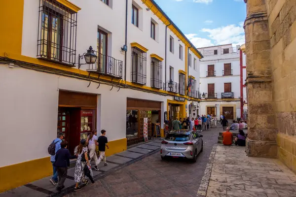 Cordoba, İspanya - 10 Mayıs 2025 - Cordoba 'nın tarihi merkezi