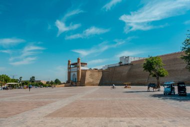 Buhara, Özbekistan - 5 Haziran 2025 - Buhara Kalesi Sandığı