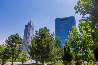 Taşkent, Özbekistan - 1 Haziran 2025 - Taşkent Şehir Parkı