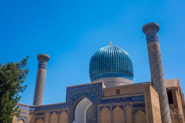 Semerkand, Özbekistan 'daki Timur Anıtmezarı (Tamerlane)