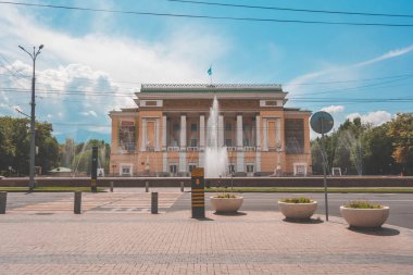 Almaty, Kazakistan - 12 Haziran 2025 - Almaty Opera Evi