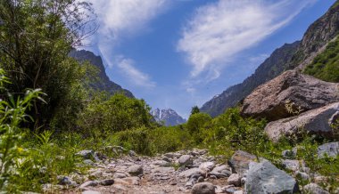 Ala Archa Ulusal Parkı, Kırgızistan 'daki göz kamaştırıcı ve güzel manzaralar