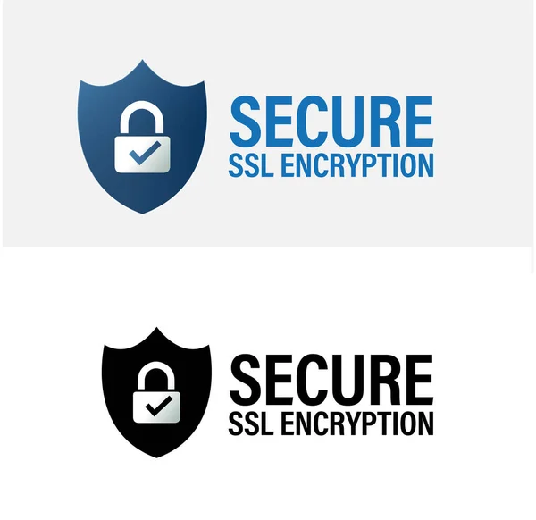 SSL şifreleme vektör simgesini koru. Güvenli aktarım soyut