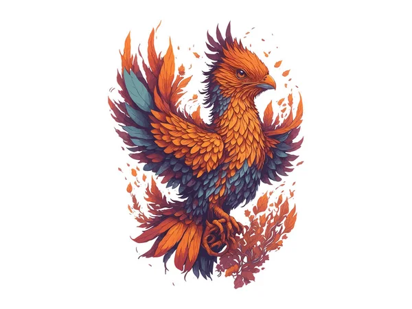 How to Draw Phoenix Bird Tattoo Designs