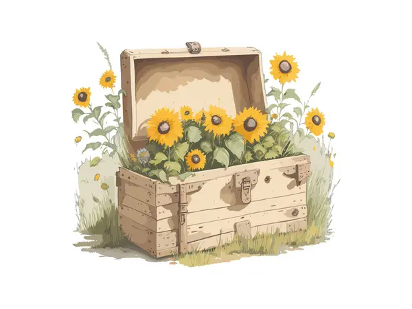 Flowers, Roses Frame, Flowers Wooden Box
