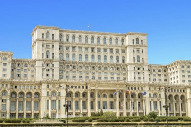 Bükreş, Romanya - Parlamento Sarayı.