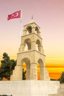 Çanakkale, Türkiye Haziran 2022: Bu şehitlik, 57. Alay 'ın anısına Çanakkale Savaşı' nda binlerce şehit ve yaralı verilmesi üzerine inşa edildi..