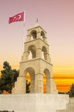 Çanakkale, Türkiye Haziran 2022: Bu şehitlik, 57. Alay 'ın anısına Çanakkale Savaşı' nda binlerce şehit ve yaralı verilmesi üzerine inşa edildi..