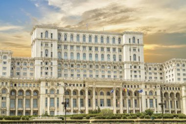 Bükreş, Romanya - Parlamento Sarayı