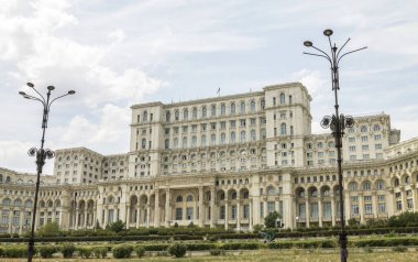 Bükreş, Romanya - Parlamento Sarayı.