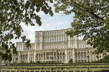 Bükreş, Romanya - Parlamento Sarayı.
